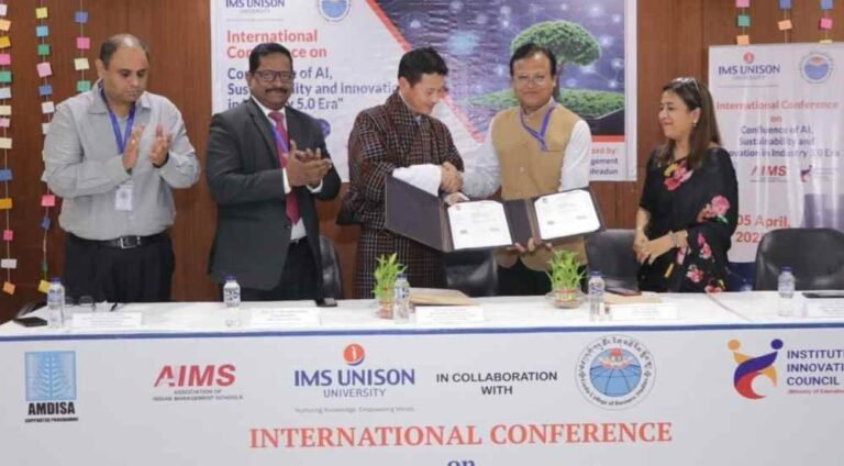 आई.एम.एस यूनिसन यूनिवर्सिटी के स्कूल ऑफ मैनेजमेंट में आर्टिफिशियल इंटेलिजेंस (एआई) पर दो दिवसीय अंतर्राष्ट्रीय सम्मेलन शुरू
